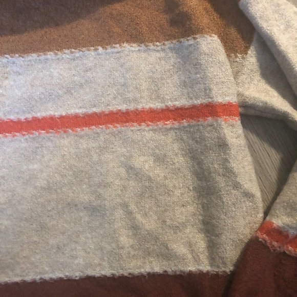 Universal Thread Striped Mock Neck Sweater W's M - Picture 3 of 5